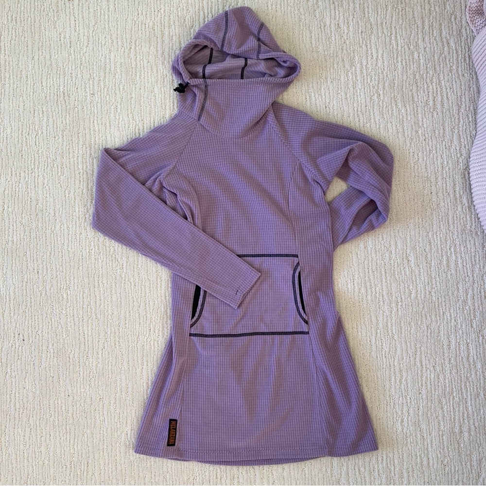 Melanzana Micro-grid Dress